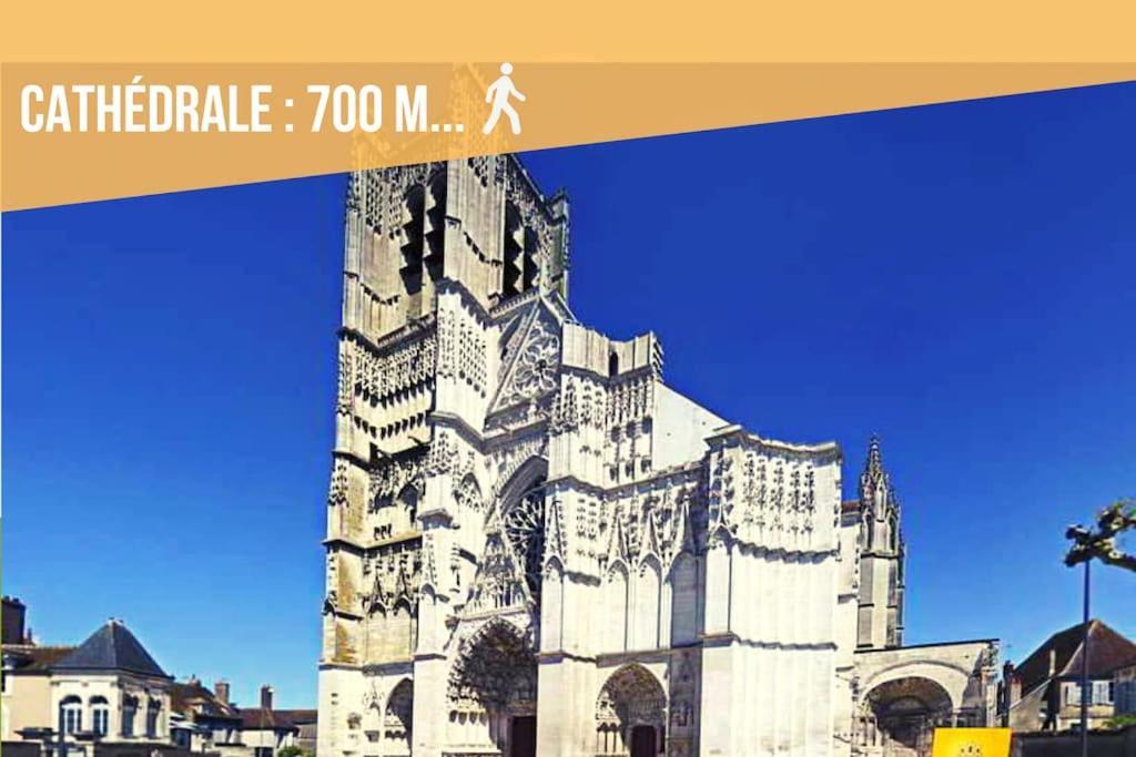 La Belle Vie - Appartement Cosy Au Centre-Ville Auxerre Εξωτερικό φωτογραφία