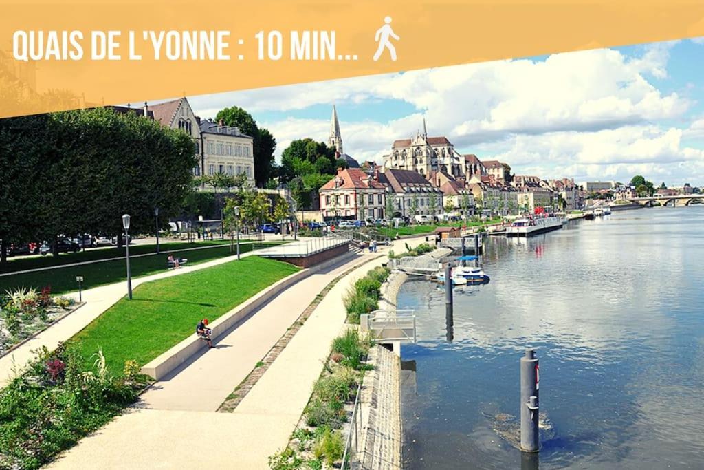 La Belle Vie - Appartement Cosy Au Centre-Ville Auxerre Εξωτερικό φωτογραφία